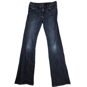 Abercrombie & Fitch Mid-Rise Bootcut Jeans Classic Denim Style EUC